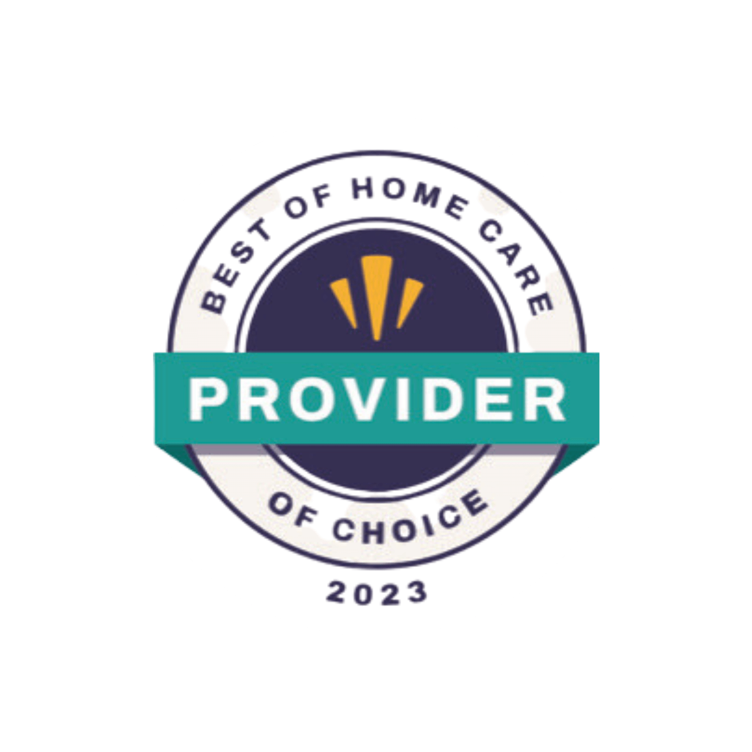 Best of Home Care Provider of Choice 2023 award for senior care in Virginia Beach, Virginia and surrounding communities.
