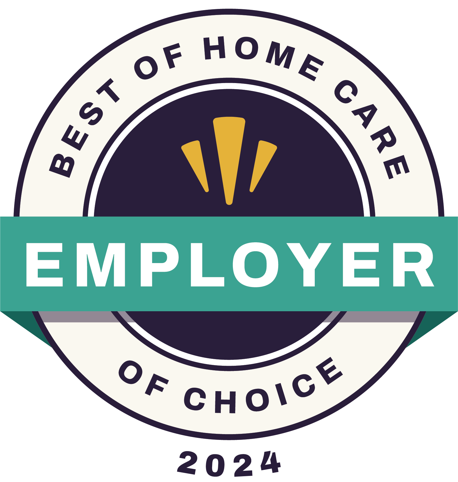 Best of Home Care Employer of Choice award 2024 for Preferred Care at Home's outstanding caregiver satisfaction in Thousand Oaks, California and surrounding areas.