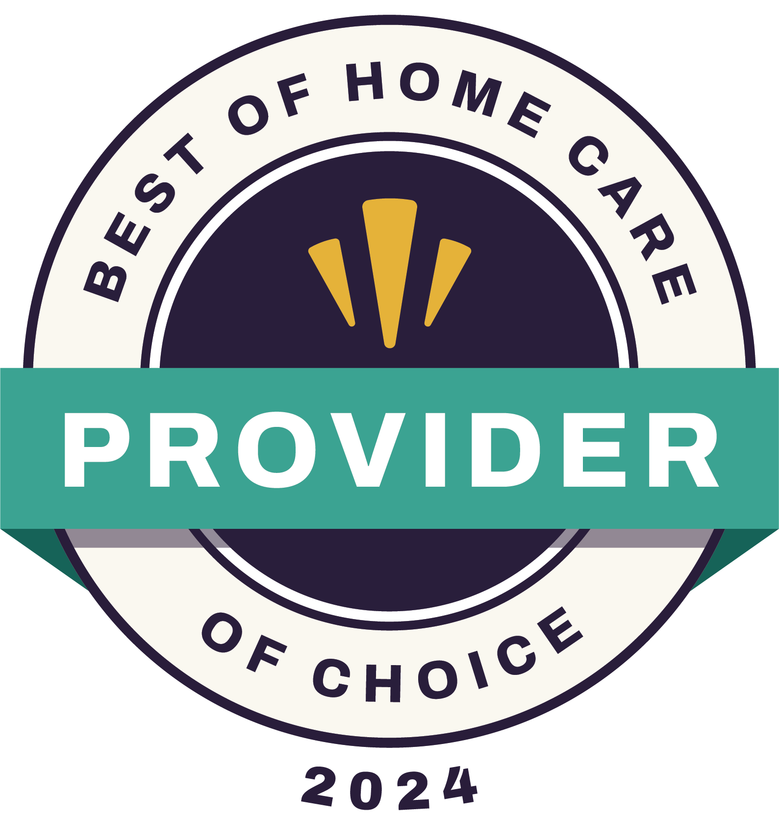 Preferred Care at Home Provider of Choice 2024 award for top-rated home care in Anchorage, Alaska and surrounding areas.