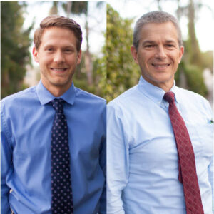 Richard Patterson and Quin Christensen, proud owners of Preferred Care at Home of Clarksville.